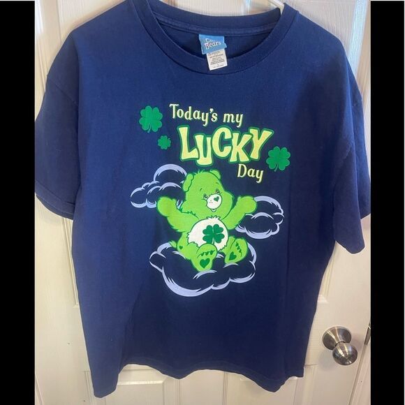 2004 Freeze care bear lucky dayT-shirt sz L - Picture 2 of 5